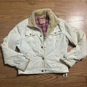 y2k Roxy Corduroy Coat Youth Large